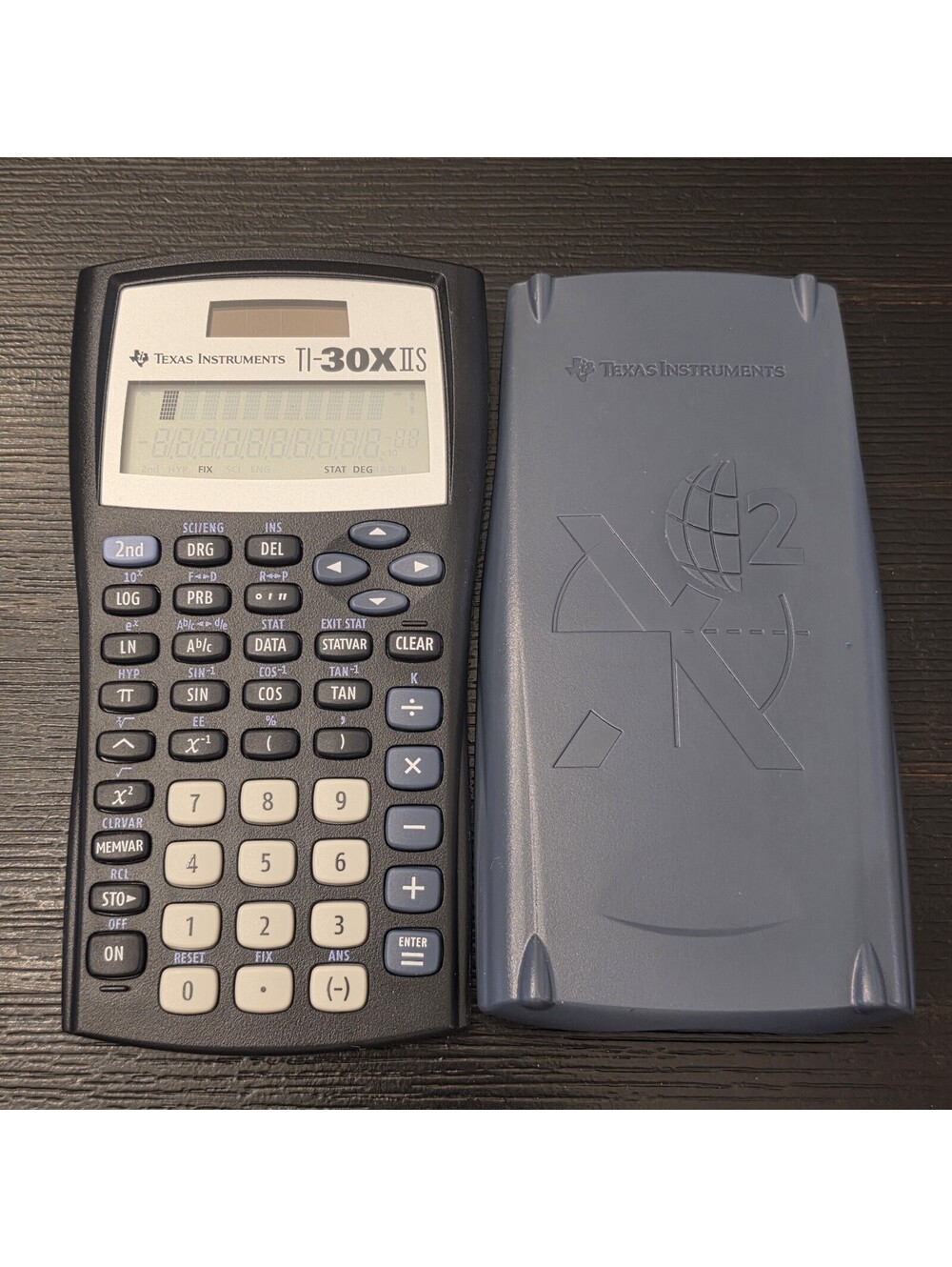 Texas Instruments TI-30X IIS Scientific Calculator With Slide Cover Tested